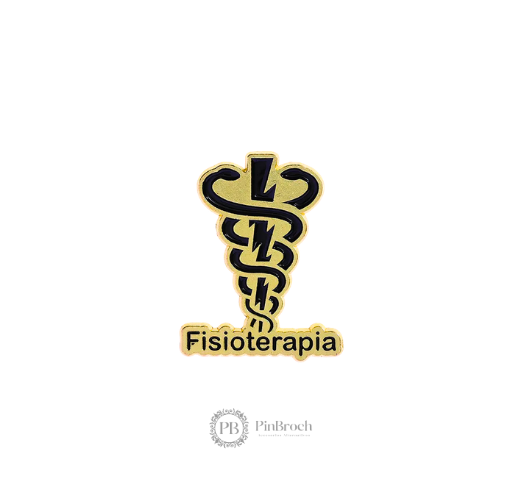 Fisioterapia — Pin Metálico para Fisioterapeutas y Kinesiológos