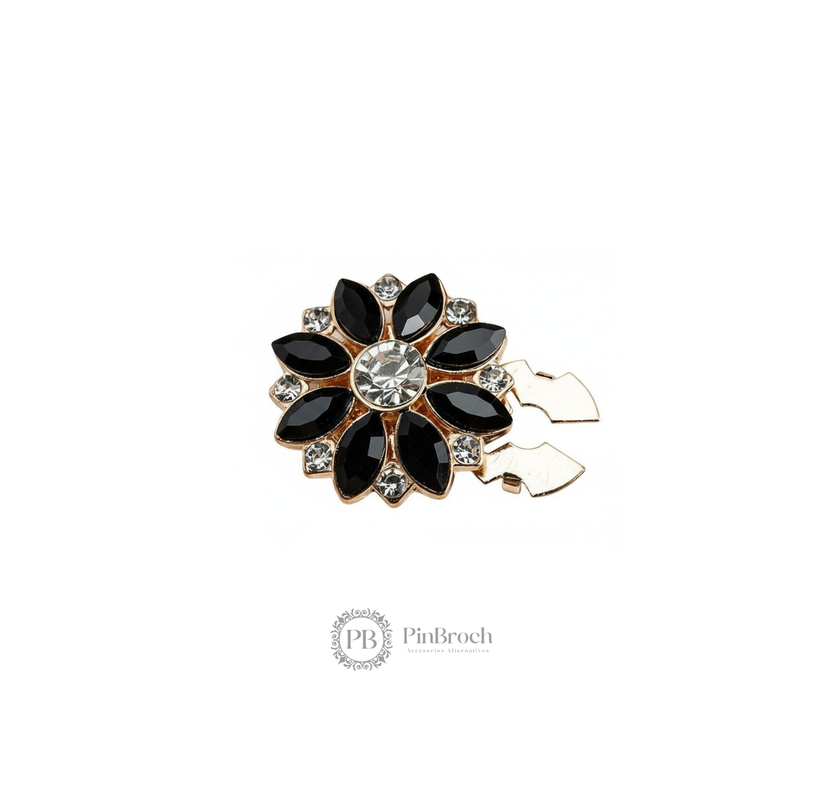 Flor Diamond Cubre Boton