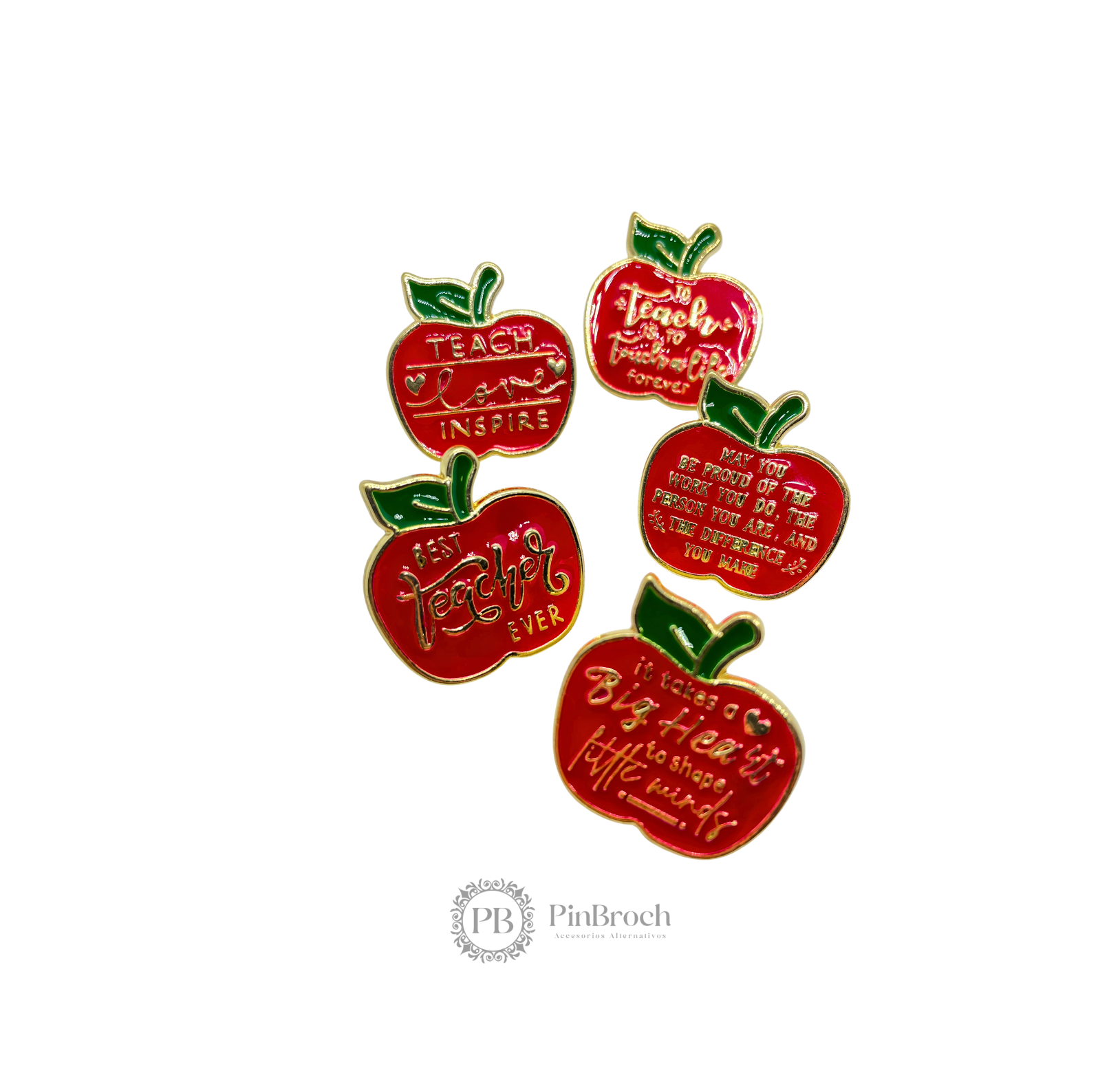 Manzanitas con frases